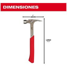 Martillo Carpintero Cara Lisa De 20 Onzas Milwaukee 48229020