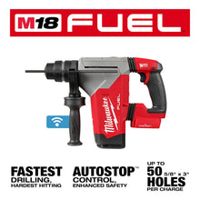 Martillo Perforador M18 Fuel 1-1/8 Sds Plus Milwaukee 291520 Rojo/negro/gris
