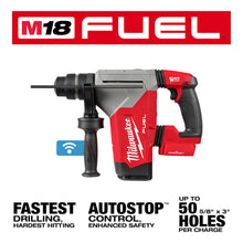 Martillo Perforador M18 Fuel1-1/8 Sds Plus Milwaukee 2915-20 Rojo/negro/gris