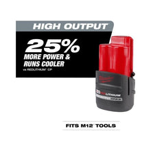 Bateria M12 Redlithium High Output Cp2.5 Milwaukee 48112425