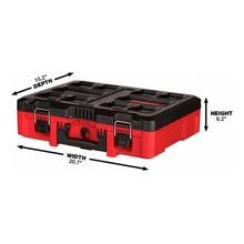 Caja Herramientas C/inserto Milwaukee 48228450 Color Rojo