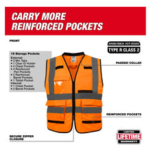 Chaleco Premium De Seguridad Milwaukee 48735052  Talla G/xg Naranja L