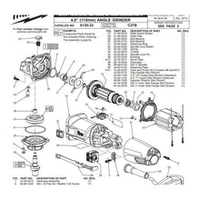 Carcasa Motor Milwaukee 31500261 P/esmeriladora 6130-33