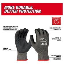 Guantes Anticorte Nitrilo Niv 5 T/chica Milwaukee 48738650 Gris Oscuro