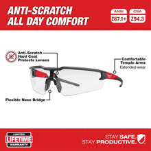 Lentes De Seguridad Claras Antirayas Milwaukee 48732010 Transparente