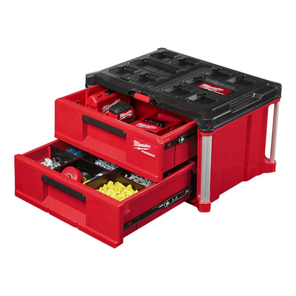 Caja Herramientas Milwaukee 48-22-8442 22.2  X 16.3  X 14.3  Rojo/negro
