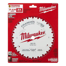 Disco Corte Madera 7-1/4 X 24 Dientes Milwaukee 48400720