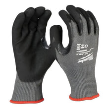 Guantes Anticorte Nivel 5 Baño Nitrilo L Milwaukee 48738652 Negro