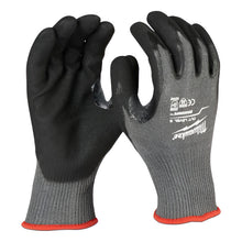 Guantes Anticorte Nivel 5 Baño Nitrilo L Milwaukee 48738652 Negro