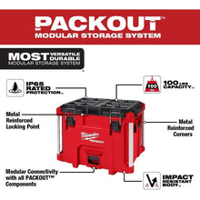 Caja Para Herramientas Xl Packout Milwaukee 48-22-8429 Rojo/negro