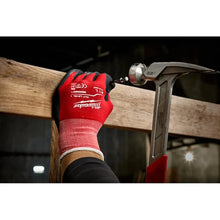 Guantes Anticorte Nivel 3 Nitrilo Talla M 48738631 Milwaukee Rojo
