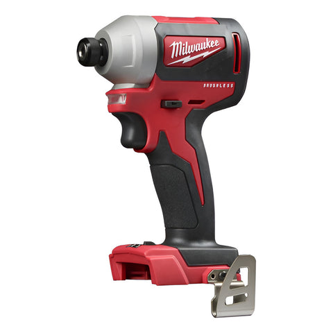 Atornillador Impacto M18 S/carbones 1/4 Milwaukee 285120 - Rojo
