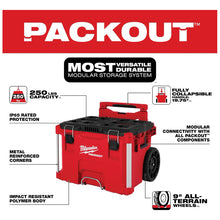 Caja Herramientas Rodante Packout Milwaukee 48228427 Rojo