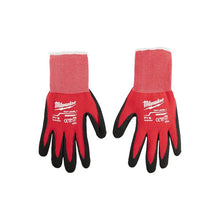 Guantes Anticorte Niv.1 Baño Nitrilo Milwaukee 48228901 Rojo
