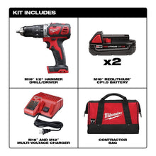 Kit Inalámbrico Rotomartillo Milwaukee 2607-22ct + Baterías Rojo/negro