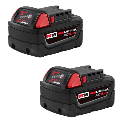 Jgo 2 Baterías M18 Redlithium Xc5.0 Milwaukee 48111852