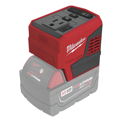 Fuente De Poder 175w M18 Top-off Milwaukee 284620 Color Rojo