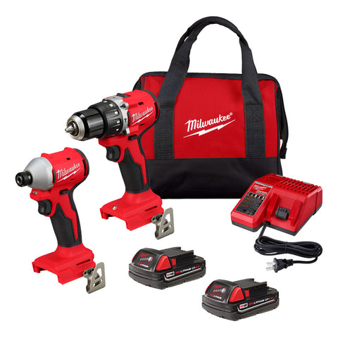 Kit Rotomartillo+atornillador+maleta M18 Milwaukee 361022ct