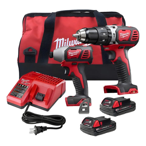 Combo 269722ct Milwaukee M18 2 Herr+2 Bat+1 Carg+1 Maleta Rojo 50 Hz