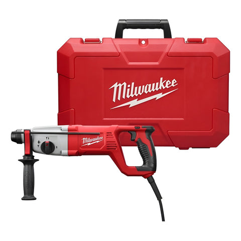 Rotomartillo Milwaukee 5262-21 Sds Plus Con 3 Funciones 1  Rojo/negro/gris