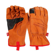 Guantes De Cuero De Cabra Talla Mediana Milwaukee 48730011 Naranja Oscuro