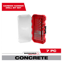 Kit 7 Brocas Concreto Zanco Hex 1/4 Milwaukee 48209057