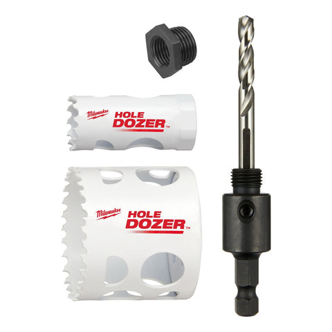 Jgo.broca Sierra Para Chapas De Puerta Milwaukee 49224063