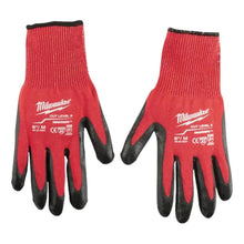 Guantes Anticorte Nivel 3 Nitrilo Talla M 48738631 Milwaukee Rojo