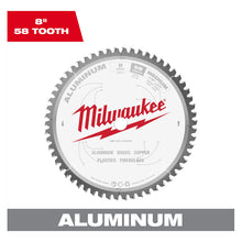 Disco Corte Aluminio De 8 Pulgadas Milwaukee 48404345 Blanco Blanco
