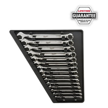 Kit De 15 Llaves Combinadas Metricas Milwaukee 48229515 Plateado