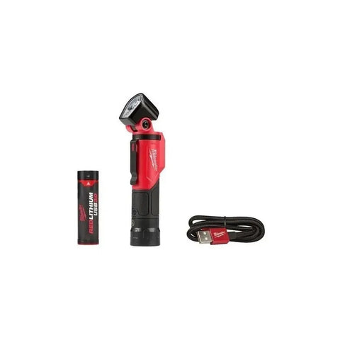 Linterna Pivotante Recargable Usb Milwaukee 2113-21 Rojo/negro