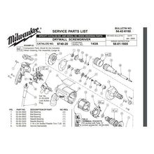 Capuchón Milwaukee Destornillador 6740 6742 6743 6791