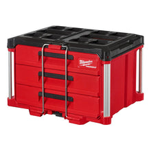 Caja Herramientas Packout 3 Cajones Milwaukee 48228443 Rojo