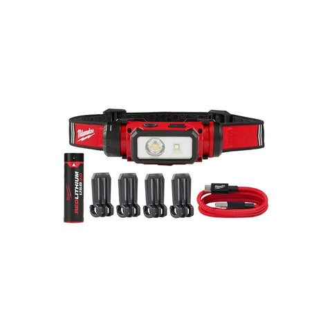 Lámpara Para Casco Recargable Usb Milwaukee 216321