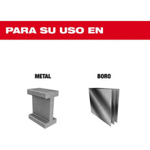 Disco De Desbaste Para Metal Milwaukee 7  49940533 Rojo Rojo