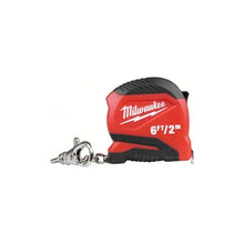 Mini Flexómetro De Llavero 2 Metros Milwaukee 48-22-1706f