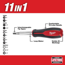 Desarmador 11 Funciones En 1 Multipunta Milwaukee 48-22-2760