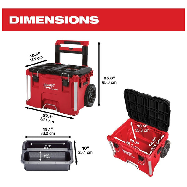 Caja Herramientas Rodante Packout Milwaukee 48-22-8426