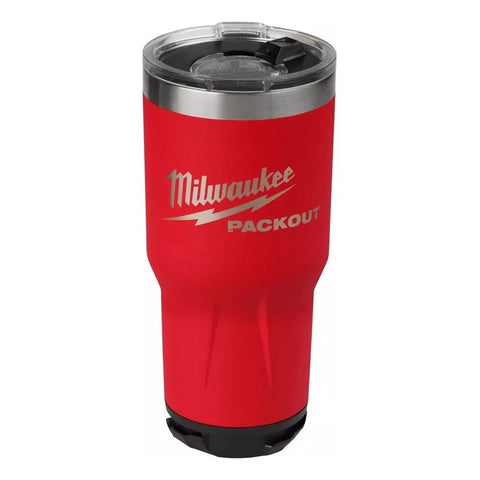 Termo Portatil Packout Vaso 30oz 887ml 48228393r Milwaukee Rojo