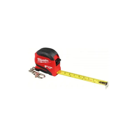 Mini Flexómetro De Llavero 2 Metros Milwaukee 48-22-1706f
