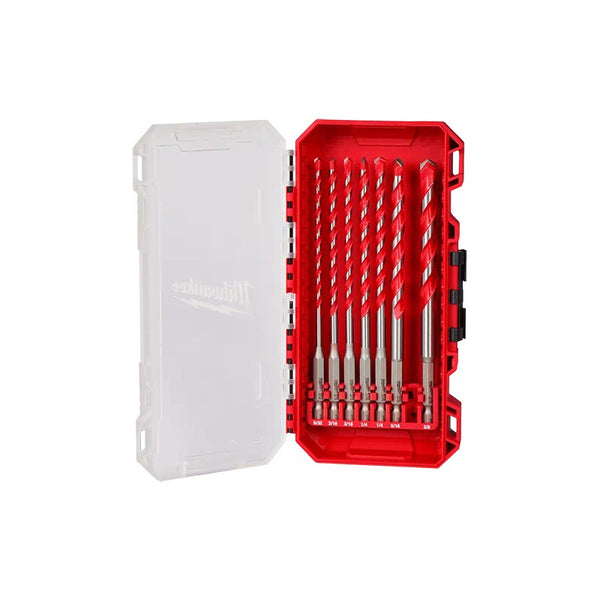 Brocas Carburo Para Concreto Milwaukee 48-20-9052 7 Piezas