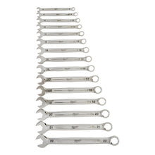 Kit De 15 Llaves Combinadas Metricas Milwaukee 48229515 Plateado