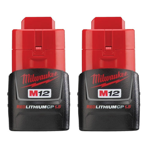 Paquete De 2 Baterías Redlithium M12 Milwaukee 48-11-2411