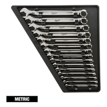 Kit De 15 Llaves Combinadas Metricas Milwaukee 48229515 Plateado