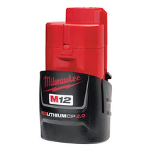 Batería Recargable Milwaukee 2 Amp M12 12 Volt Ion Litio