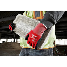 Guantes Nitrilo Anticorte Nivel 1 Talla G Milwaukee 48228902 Rojo