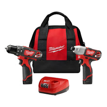 Combo 2497-22 Milwaukee M12 Llave Impacto + Rotomartillo