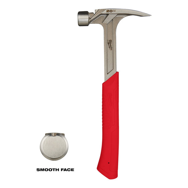 Martillo Carpintero Cara Lisa De 20 Onzas Milwaukee 48229020