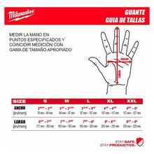 Guantes De Piel De Cabra Milwaukee 48730012 Talla Grande