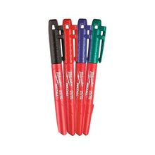 4 Pzas Marcador Rojo-negro-azul-verde 48223106 Milwaukee